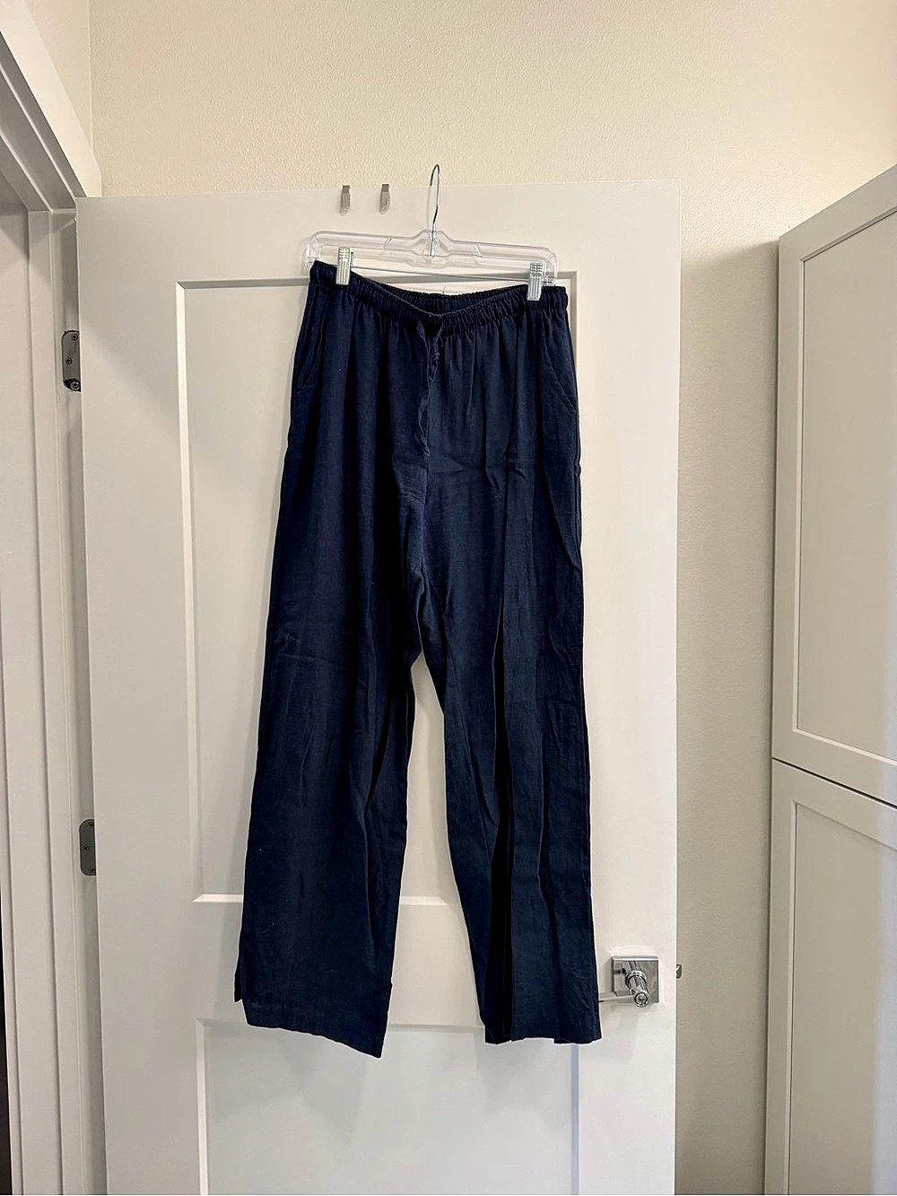 Pacsun A. A. Hearts Linen Pants in Navy Size Medium